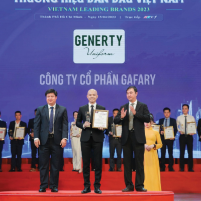 may dong phuc generty nhan giai thuong